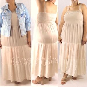 🔥HP! NEW Tri-Color Maxi Dress